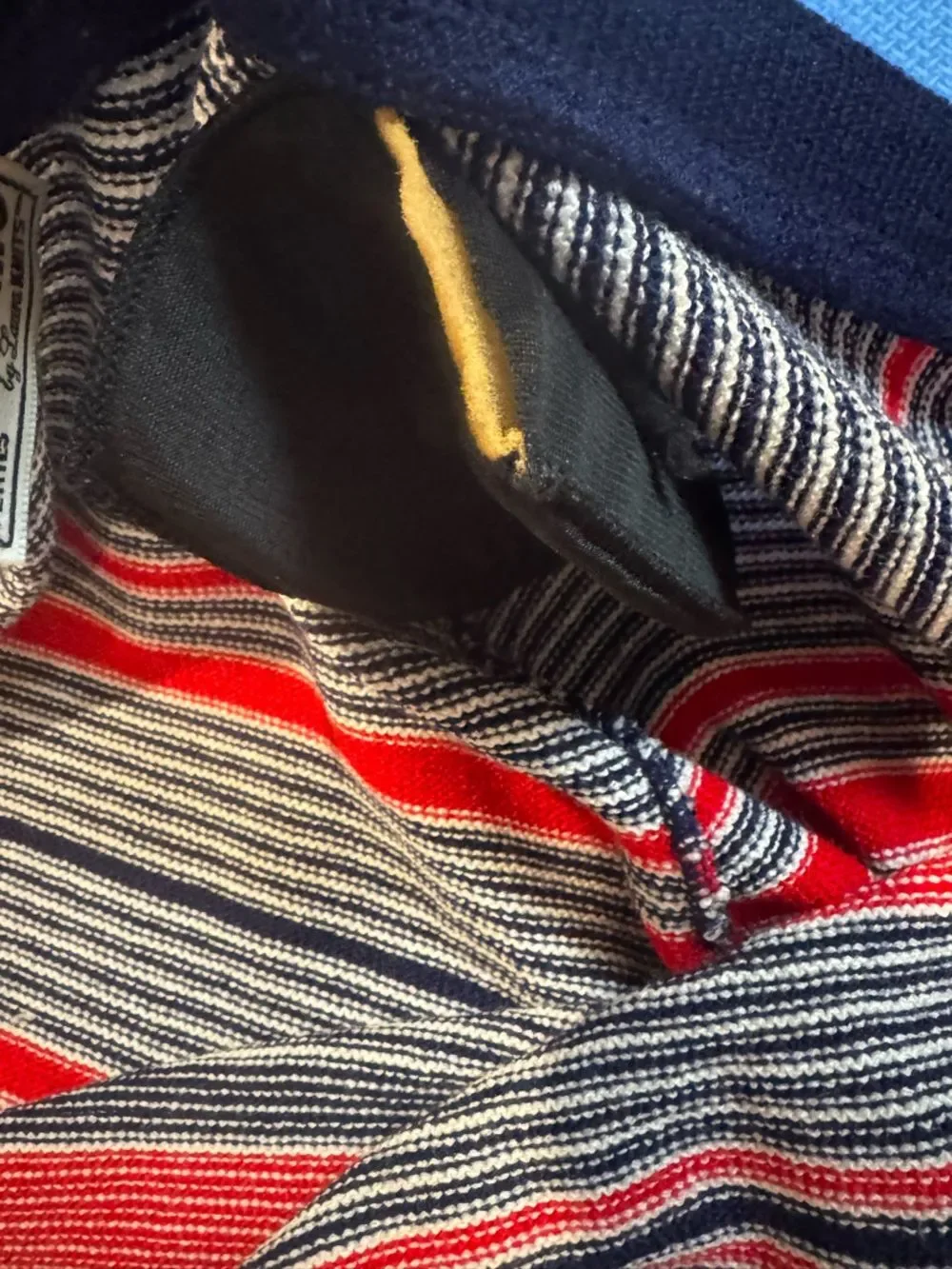 San Remo Vintage Knit Skirt Set Red Navy Striped Cardigan & Shell Petite S/M